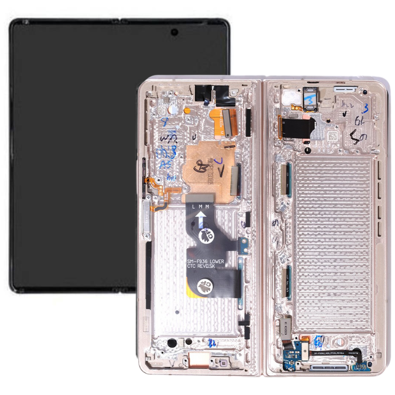 Kit Sostituzione Schermo Esterno Per Galaxy Z Fold 4 5G F936 | Vetro + Strumenti
