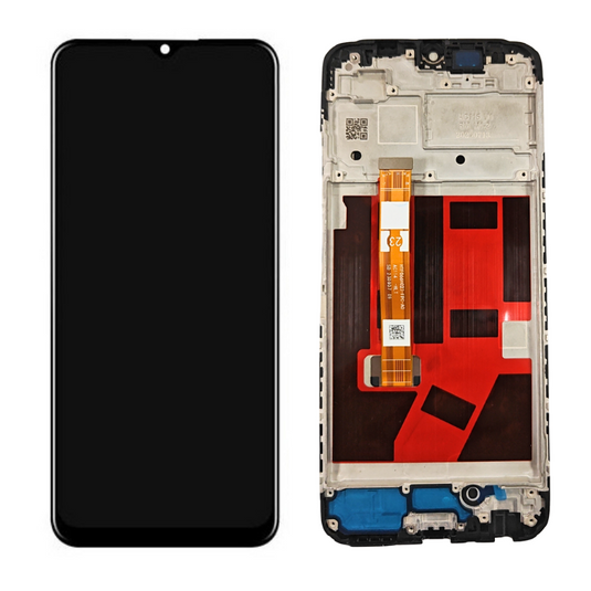 [With Frame] OPPO A38 (CPH2579) LCD Touch Digitiser Display Screen Assembly - Polar Tech Australia