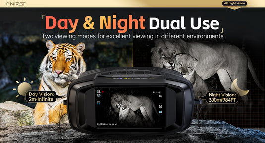 [NVS-40] FNIRSI 4K Digital Night Vision Device Night Vision Binoculars - Polar Tech Australia