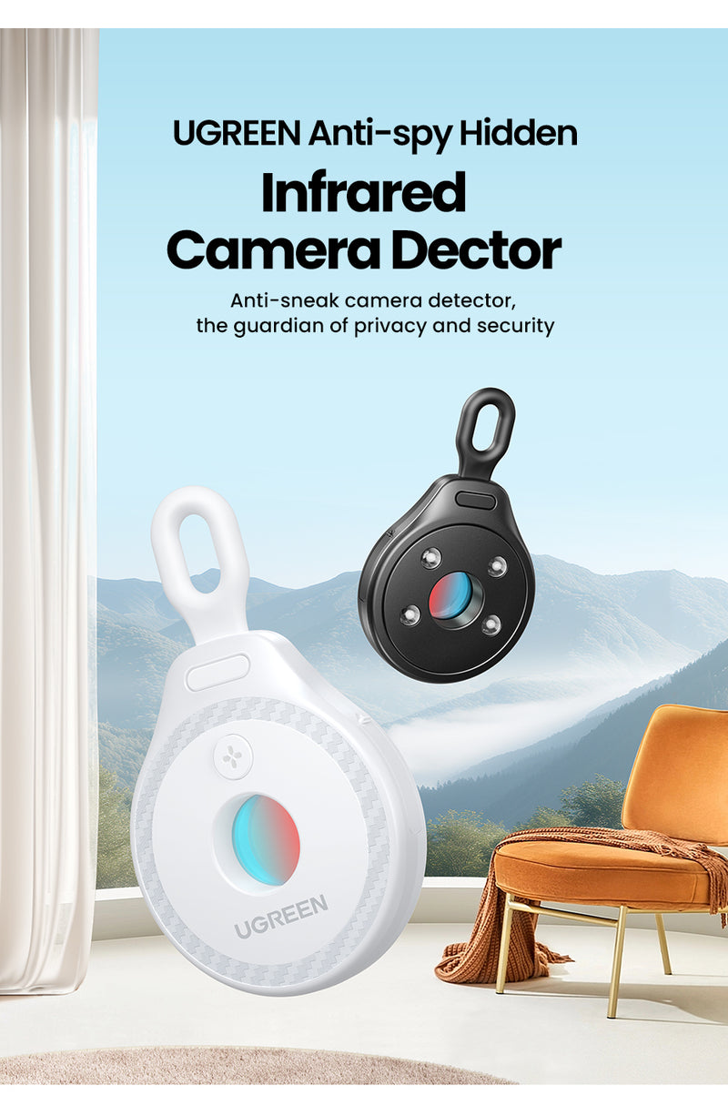 Load image into Gallery viewer, [LP793] UGREEN Camera Detector for Hidden Camera Security Protection Hotel Pinhole Lens Detect Gadget Anti-Peeping Candid Detector - Polar Tech Australia
