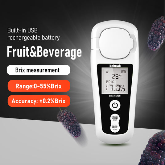 [BM-04s] Nohawk Automatic Digital Brix Refractometer Brix Meter Sugar Saccharometry Meter - Polar Tech Australia