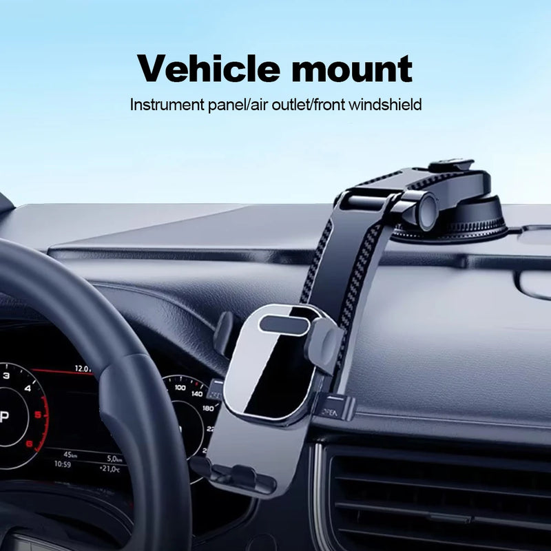 Chargez l&#39;image dans la visionneuse de la galerie, [RT-69B] Universal Dashboard Suction EASY LOCK Mobile Phone Holder
