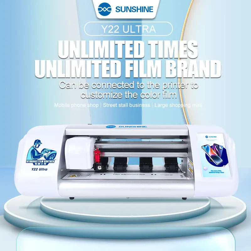 Load image into Gallery viewer, [Y22 Ultra] Sunshine Universal Unlimited Mobile Phone/Tablet/Smart Watch Screen Protector Cutting Machine - Polar Tech Australia
