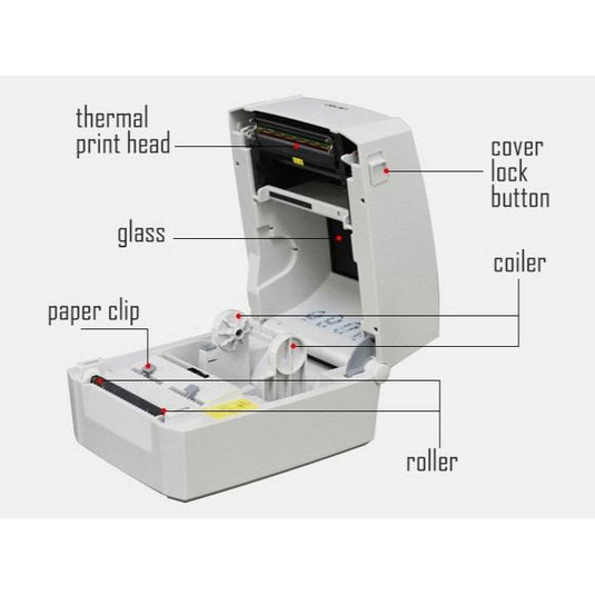 [Deli DL-888D(NEW)] Deli Code Air Waybill Post Address Label USB Thermal Printer