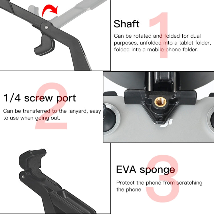 Load image into Gallery viewer, RCSTQ Remote Control Phone Tablet Bracket for DJI Mavic 3/Mini 2/Mini 3 Pro - Polar Tech Australia
