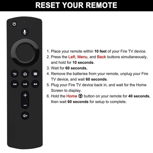 Amazon Fire TV Stick L5B83H Bluetooth Voice Remote Control - Polar Tech Australia