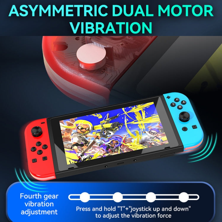 Load image into Gallery viewer, JOY-02 Gaming Left And Right Handle With RGB Lights Body Feel Bluetooth Gamepad For Switch / Switch OLED / Switch Pro / Switch Lite / Switch Joycon - Polar Tech Australia
