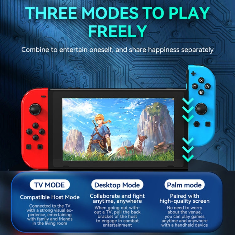 Load image into Gallery viewer, JOY-02 Gaming Left And Right Handle With RGB Lights Body Feel Bluetooth Gamepad For Switch / Switch OLED / Switch Pro / Switch Lite / Switch Joycon - Polar Tech Australia
