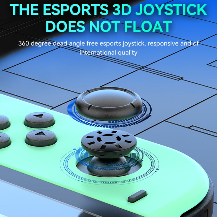 Load image into Gallery viewer, JOY-02 Gaming Left And Right Handle With RGB Lights Body Feel Bluetooth Gamepad For Switch / Switch OLED / Switch Pro / Switch Lite / Switch Joycon - Polar Tech Australia
