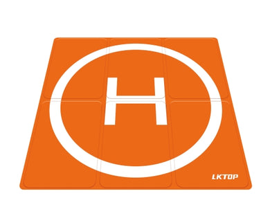 LKTOP 50cm Drone Universal Landing Pad Double-sided Waterproof Foldable RC Aircraft Launch Mat - Polar Tech Australia