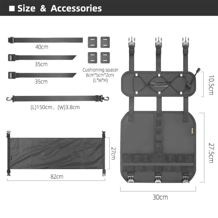 Load image into Gallery viewer, Rhinowalk RK9300 Large-Capacity Waterproof Outdoor Cycling Front Bag - Polar Tech Australia
