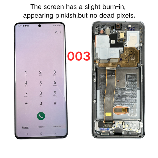 [Grade B][With Frame] Samsung Galaxy S20 Ultra  (SM-G988) LCD Touch Digitizer Screen Assembly - Polar Tech Australia