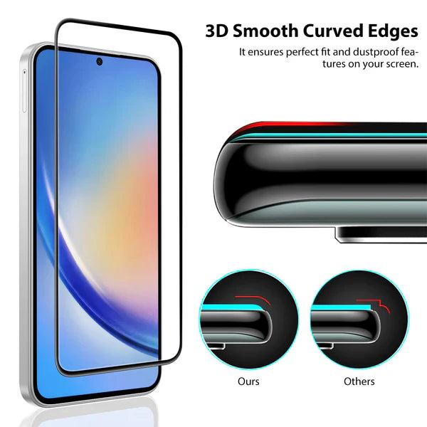 Chargez l&#39;image dans la visionneuse de la galerie, Samsung Galaxy A35 5G &amp; A55 5G Full Covered Tempered Glass Screen Protector - Polar Tech Australia
