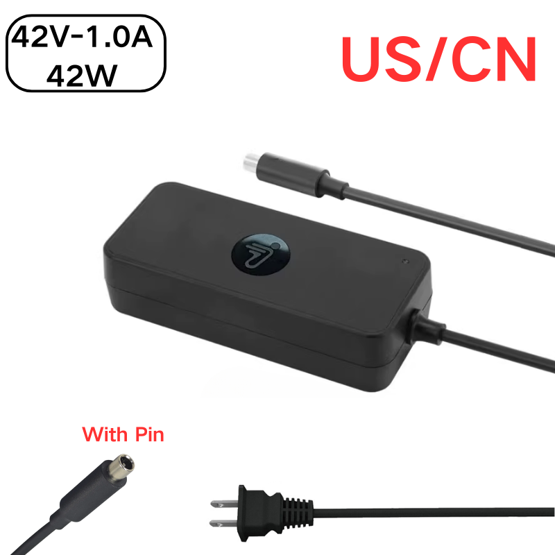 Load image into Gallery viewer, [42W/42V-1.0A] Original Genuine Segway Ninebot ES1 ES2 ES4 MAX G30 F20A F25 F30 F40 Series - Scooter Charger
