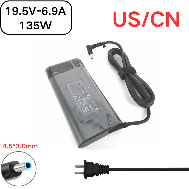 Load image into Gallery viewer, [19.5V-6.9A/135W][4.5x3.0] HP Spectre x360 15 inch AC power Supply Adapter Charger - Polar Tech Australia
