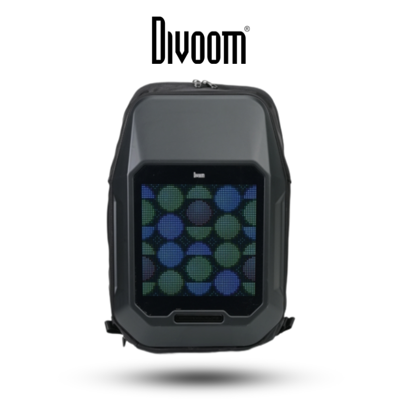 Cargue la imagen en el visor de la galería, Divoom Cyberbag Pixel Art LED Backpack Perfect Gift - Polar Tech Australia
