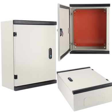 Premium Electrical Enclosure CCTV/Alarm Security Equipment Lockable Safe Metal Box Wall Mount - Polar Tech Australia