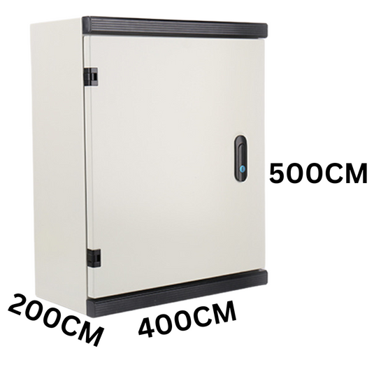 Premium Electrical Enclosure CCTV/Alarm Security Equipment Lockable Safe Metal Box Wall Mount - Polar Tech Australia