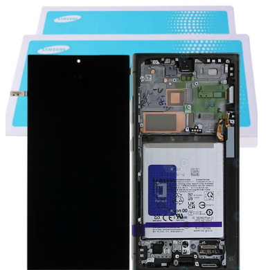 [Samsung Service Pack] Samsung Galaxy S24 Ultra 5G (SM-S928B) OLED LCD Touch Digitizer Screen Assembly With Frame - Polar Tech Australia