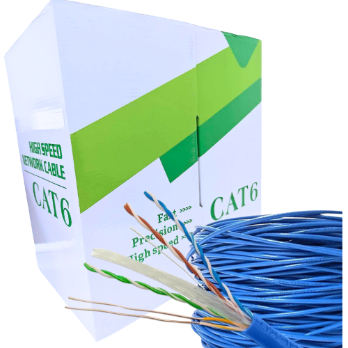 Cat6 305M 1000ft UTP Ethernet LAN Network Wire CCTV Internet Cable - Polar Tech Australia