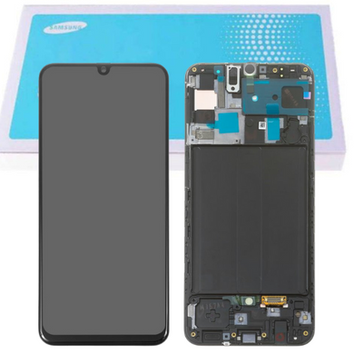 [SAMSUNG SERVICE PACK] Samsung Galaxy A50 (SM-A505) LCD Screen Assembly With Frame - Polar Tech Australia