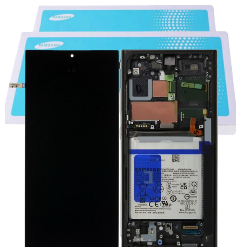 Load image into Gallery viewer, [Samsung Service Pack] Samsung Galaxy S23 Ultra (SM-S918) LCD Touch Digitizer Screen Assembly With Frame - Polar Tech Australia
