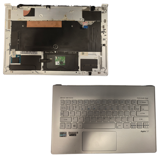Acer Aspire S7-391 S7-392 S7-393 Series - Trackpad Touch Pad Keyboard Palmrest Frame Replacement Parts US Layout - Polar Tech Australia