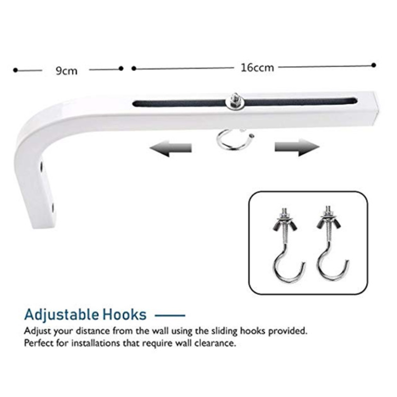Chargez l'image dans la visionneuse de la galerie, Universal Heavy Duty Projector Screen Wall Mount Hanging L-Bracket - Polar Tech Australia
