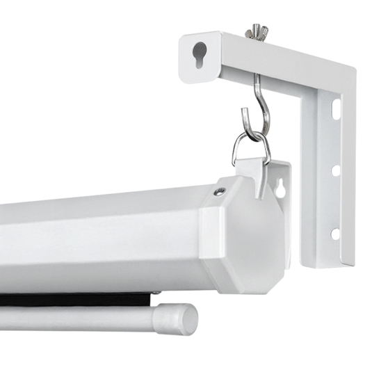 Universal Heavy Duty Projector Screen Wall & Ceiling Mount Hanging L-Bracket - Polar Tech Australia