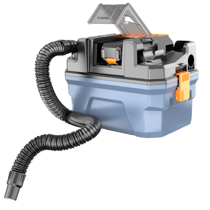 Cargue la imagen en el visor de la galería, 15L Tool Box Style Portable Wireless Industrial Electric Wet/Dry Vacuum Cleaner Rechargeable Battery
