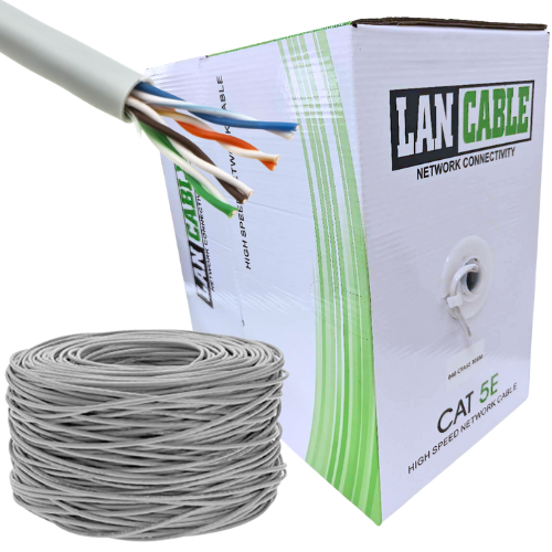 Cat5E 305M 1000ft UTP Ethernet LAN Network Wire CCTV Internet Cable - Polar Tech Australia