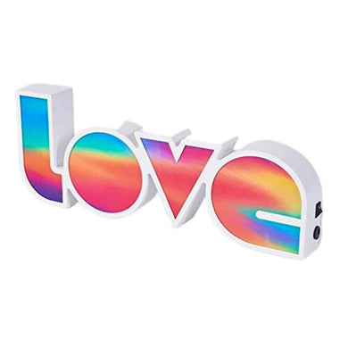 Love Letter LED Night Light, 14x5 Inch Colorful Neon Neon Light with USB/Battery Powered, Perfect for Home Decoration Girls Bedroom Kids Room Gaming Room