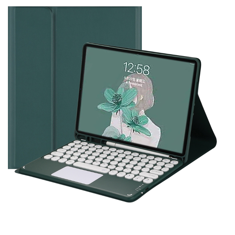 Load image into Gallery viewer, Apple iPad Pro 11&quot; 2024 (5th Gen)  - Smart Wireless Trackpad Keyboard Flip Case - Polar Tech Australia
