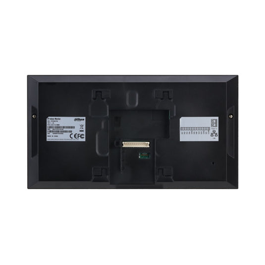 [DHI-VTH2421FB-P] Dahua IP Indoor 7inch Residential / Apartment Intercom Touch Screen Monitor Black - Polar Tech Australia