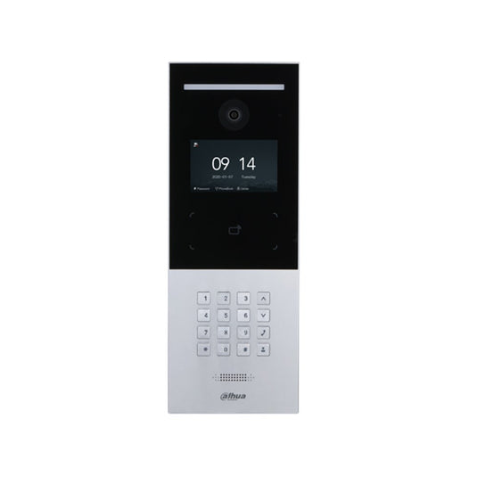 [DHI-VTO6521F-S2] Dahua IP Video Silver Apartment Intercom Door Station with 4.3inch LCD Screen and 2MP Camera IP65 - Polar Tech Australia