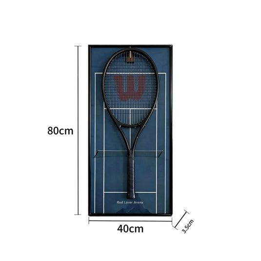 Australian Open-Inspired Tennis Racket Display Frame – Collect & Showcase Your Racket - Polar Tech Australia