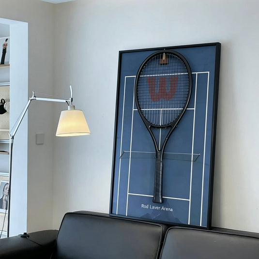 Australian Open-Inspired Tennis Racket Display Frame – Collect & Showcase Your Racket - Polar Tech Australia