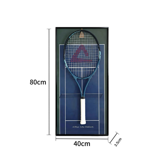 US Open-Inspired Tennis Racket Display Frame – Collect & Showcase Your Racket - Polar Tech Australia