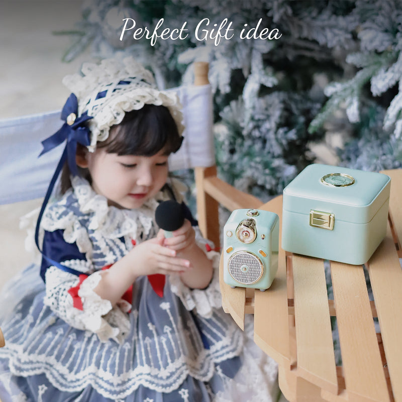 Load image into Gallery viewer, Divoom Fairy-OK Retro Mini Karaoke Speaker Perfect Gift - Polar Tech Australia
