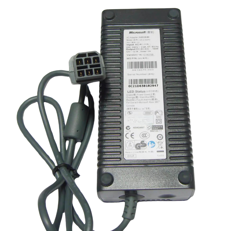 Chargez l&#39;image dans la visionneuse de la galerie, Microsoft Xbox 360 Power Supply Charger Adapter - Polar Tech Australia
