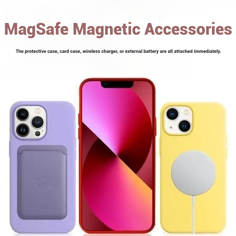 Cargue la imagen en el visor de la galería, [Magsafe Compatible] Apple iPhone 16/Pro/Max - Solid Color Liquid Silicone Magnetic Essentials Series Case - Polar Tech Australia
