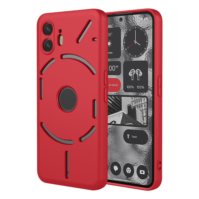 Cargue la imagen en el visor de la galería, Nothing Phone (3a)/Pro Colorful Liquid Silicone Full-Coverage Phone Case - Polar Tech Australia
