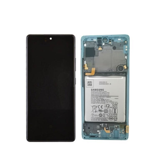 [Pulled With Frame & Battery] Samsung Galaxy A71 5G (SM-A716) LCD Touch Digitizer Screen Assembly - Polar Tech Australia