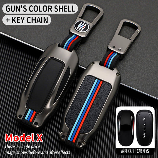 Tesla Metal Car Key Fob Casefor Model X