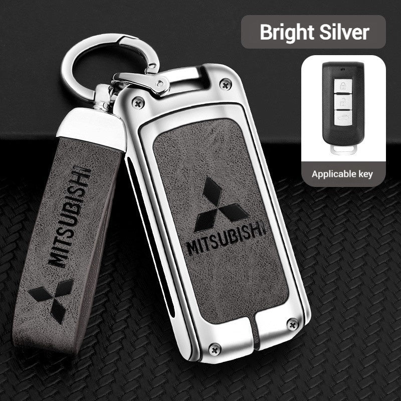 Chargez l&#39;image dans la visionneuse de la galerie, Mitsubishi Full Alloy Protection Car Key Fob Case Cover For ASX, Outlander, Eclipse Cross
