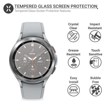 Load image into Gallery viewer, Samsung Galaxy Watch S6 - 9H Tempered Glass Screen Protector - Polar Tech Australia
