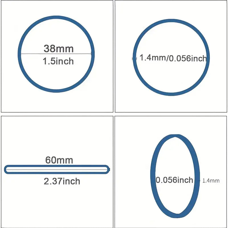Load image into Gallery viewer, [150PCS][38MM Diameter] Size 16 Rubber Bands Yellow 50G - Polar Tech Australia
