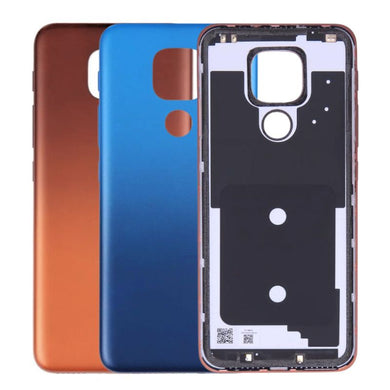 [No Camera Lens] Motorola Moto E7 Plus Back Rear Battery Cover Housing Frame - Polar Tech Australia