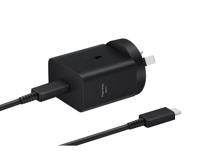 Chargez l&#39;image dans la visionneuse de la galerie, [Charger &amp; Cable] Samsung 45W Super Fast PD Type-C USB-C Port Wall Charger Travel Power Adapter (AU Plug) - Polar Tech Australia
