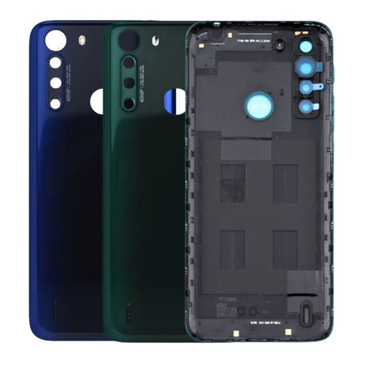 [No Camera Lens] Motorola One Fusion Back Rear Battery Cover Housing Frame - Polar Tech Australia